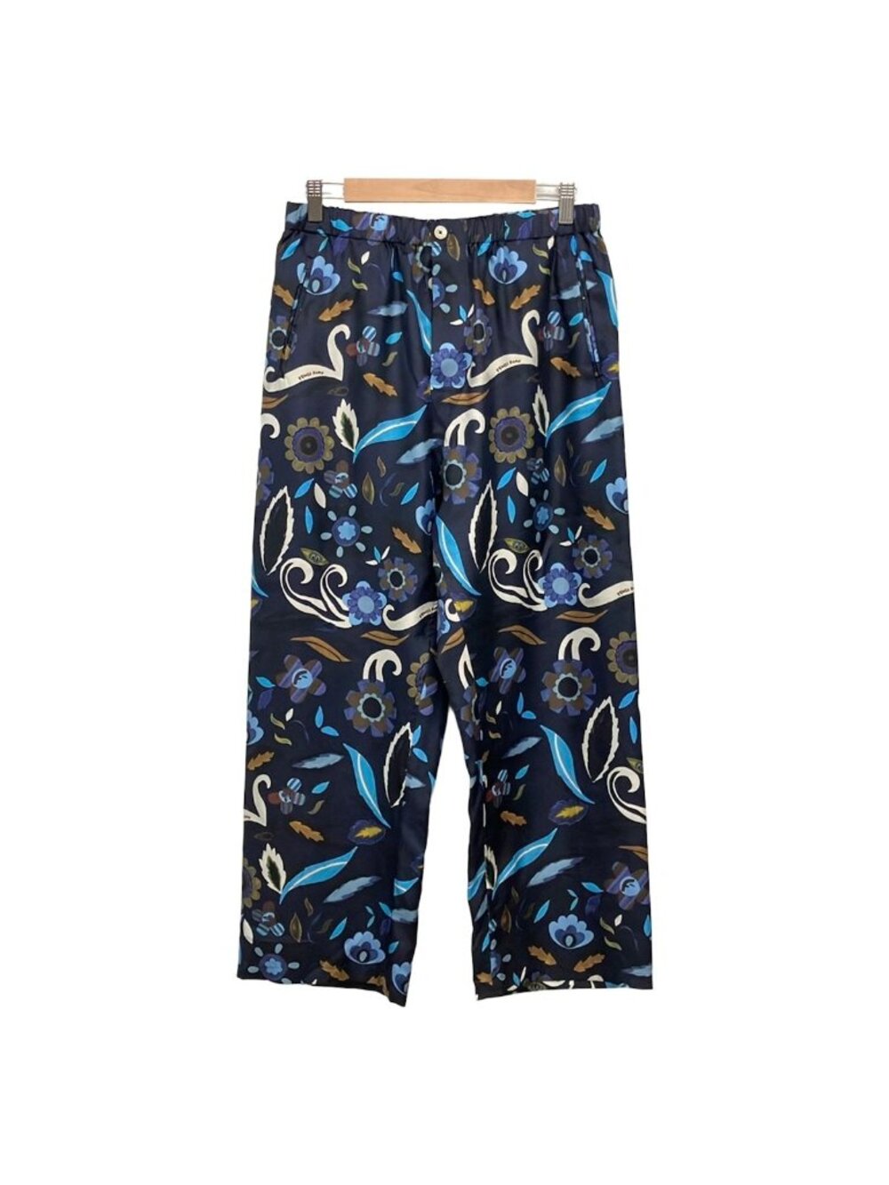 Fendi Pants M Navy Blue Multi